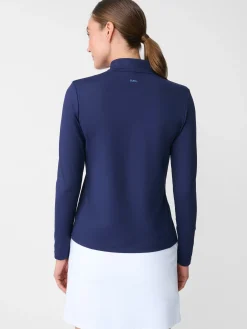 J.McLaughlin Ace 1/4 Zip Top-Women Tops