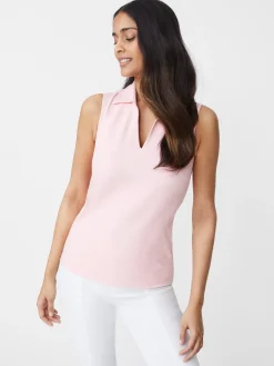 J.McLaughlin Aida Sleeveless Top-Women Tops|Tees