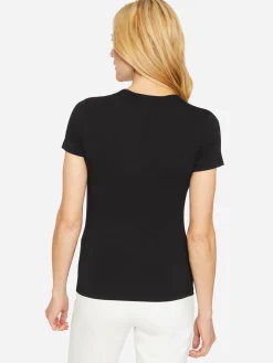 J.McLaughlin Allie Cap Sleeve Tee-Women Tops|Tees