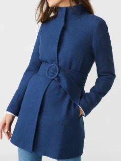 J.McLaughlin Arden Tweed Coat-Women Jackets & Outerwear|Sweaters