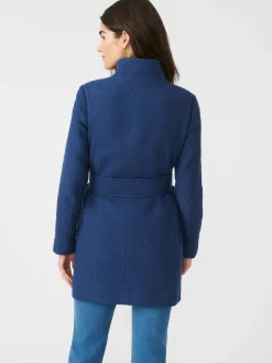 J.McLaughlin Arden Tweed Coat-Women Jackets & Outerwear|Sweaters
