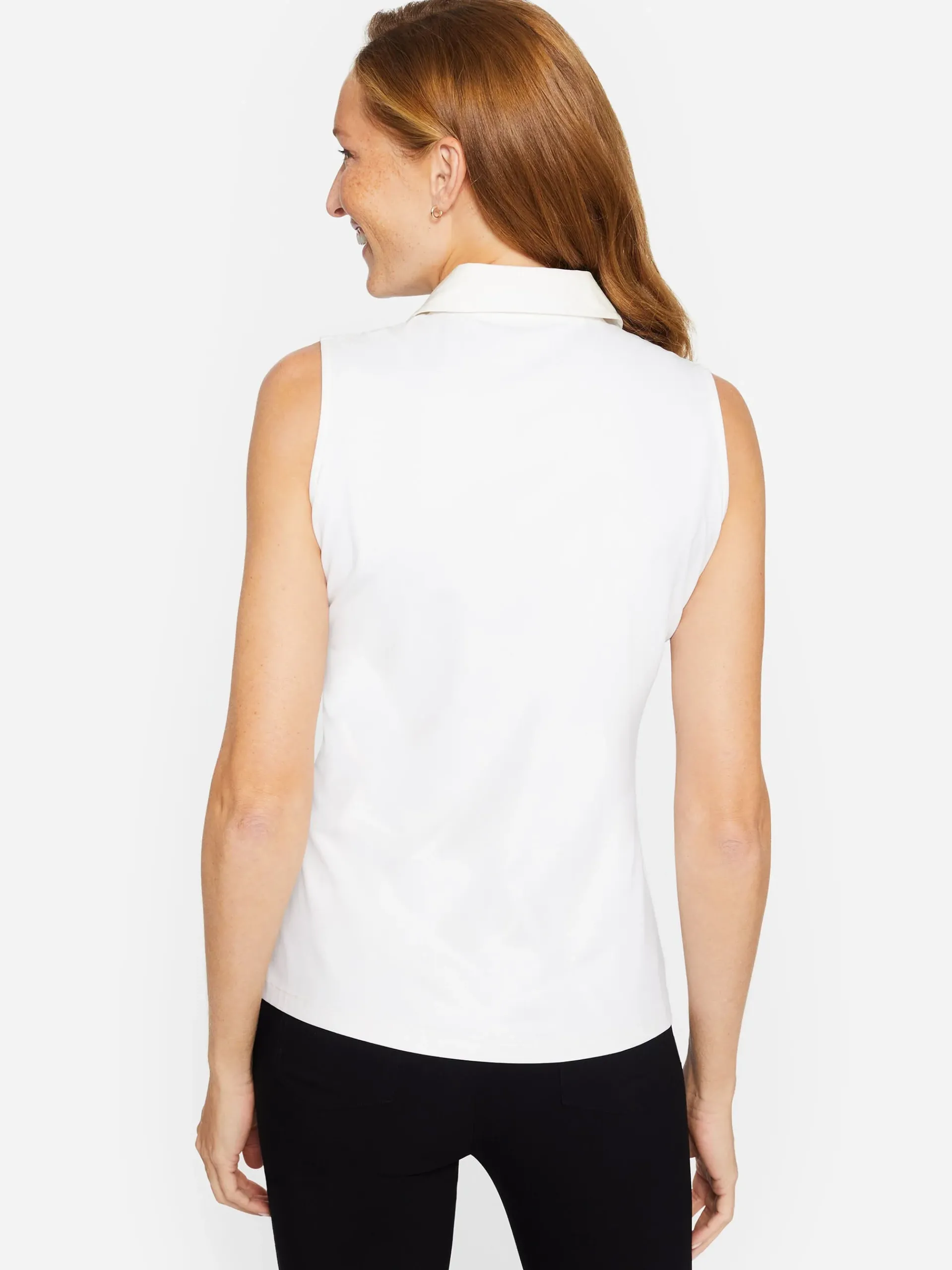 J.McLaughlin Betty Sleeveless Shirt-Women Tops
