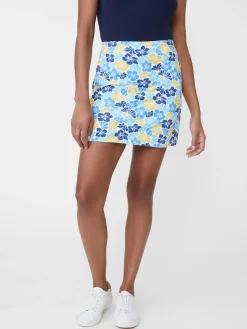 J.McLaughlin Briana Skort In Beach Blossom-Women Skirts & Skorts