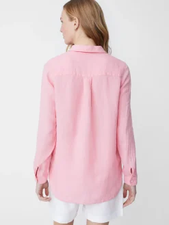 J.McLaughlin Britt Linen Shirt-Women Tops