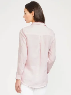 J.McLaughlin Britt Linen Shirt-Women Tops