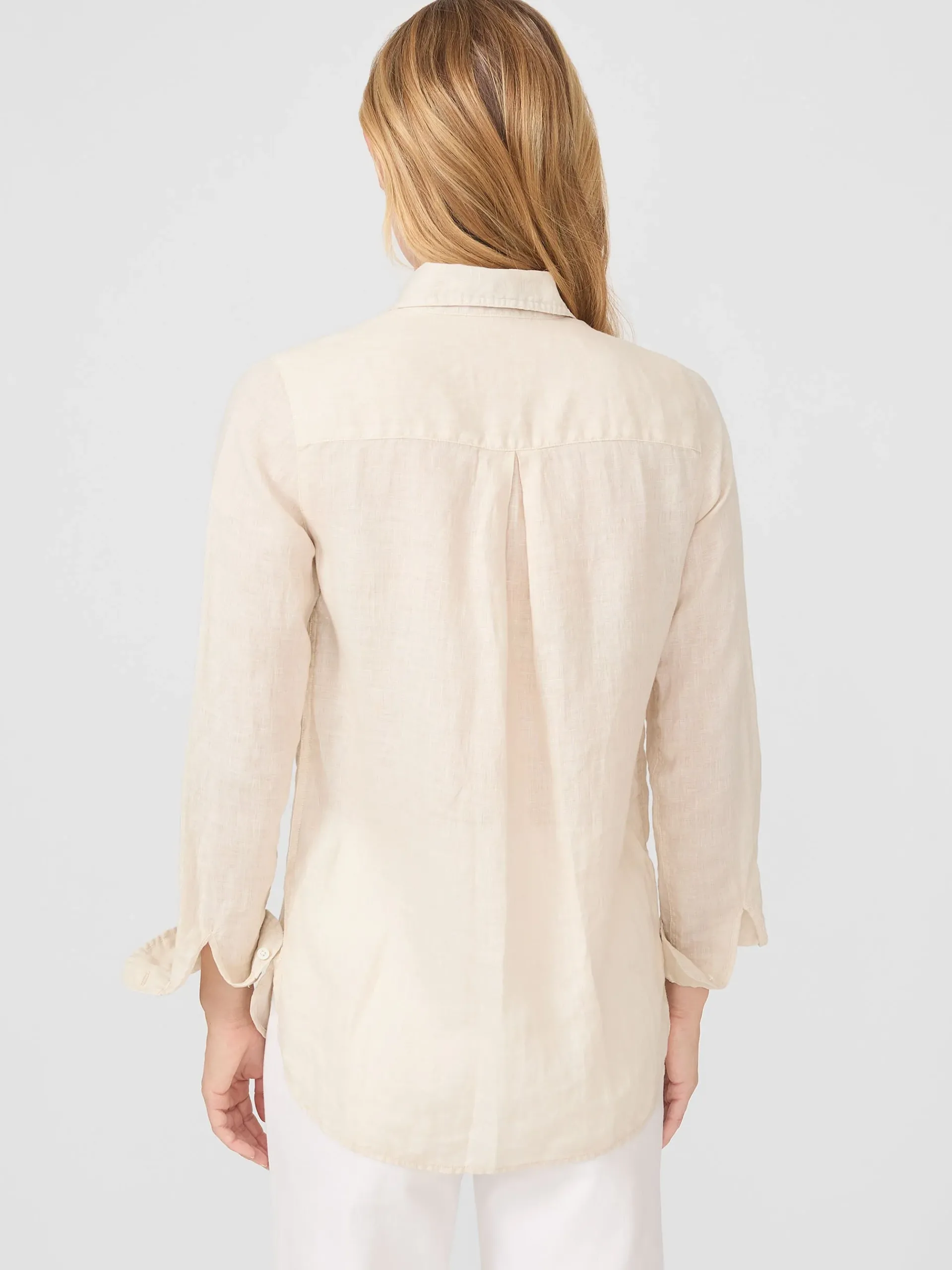 J.McLaughlin Britt Linen Shirt-Women Tops