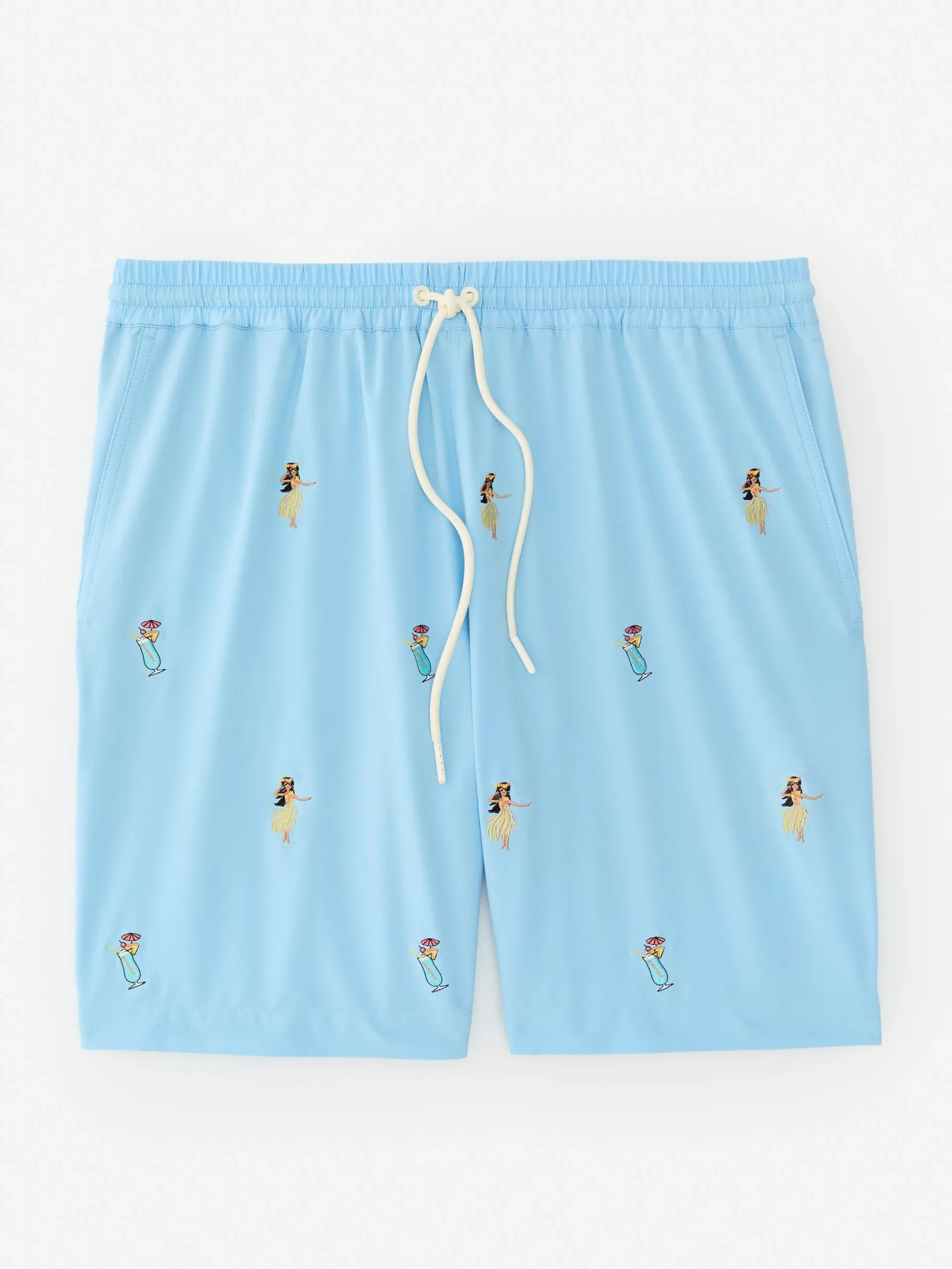 J.McLaughlin Bruce 7" Swim Trunks In Hula Daquiris- Swim