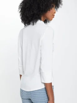J.McLaughlin Brynn Lyford Jersey Shirt-Women Tops
