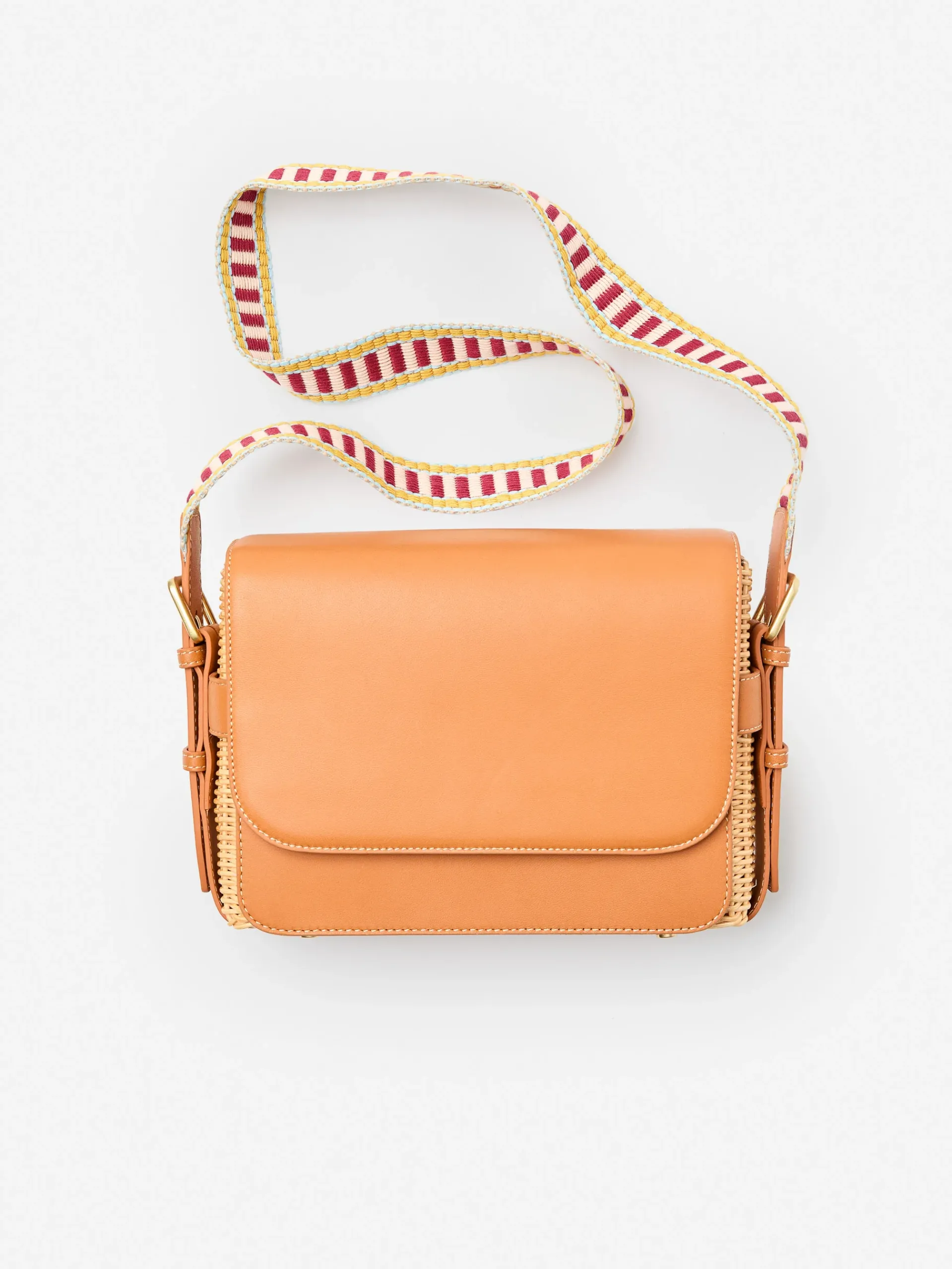 J.McLaughlin Cabott Wicker Crossbody-Women Shoes & Accessories|Mini Totes & Crossbody Bags