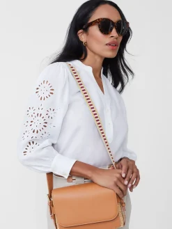 J.McLaughlin Cabott Wicker Crossbody-Women Shoes & Accessories|Mini Totes & Crossbody Bags