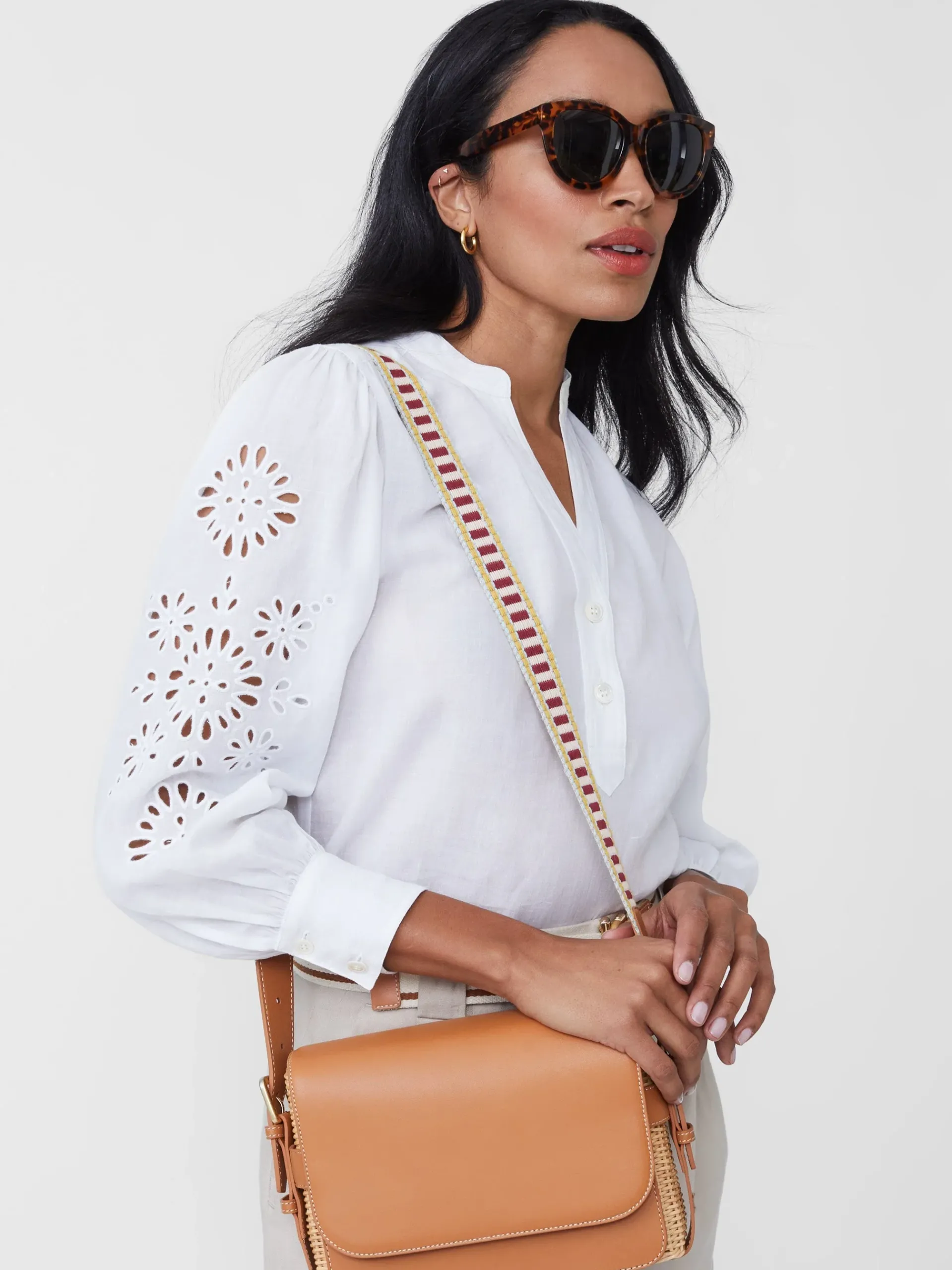 J.McLaughlin Cabott Wicker Crossbody-Women Shoes & Accessories|Mini Totes & Crossbody Bags