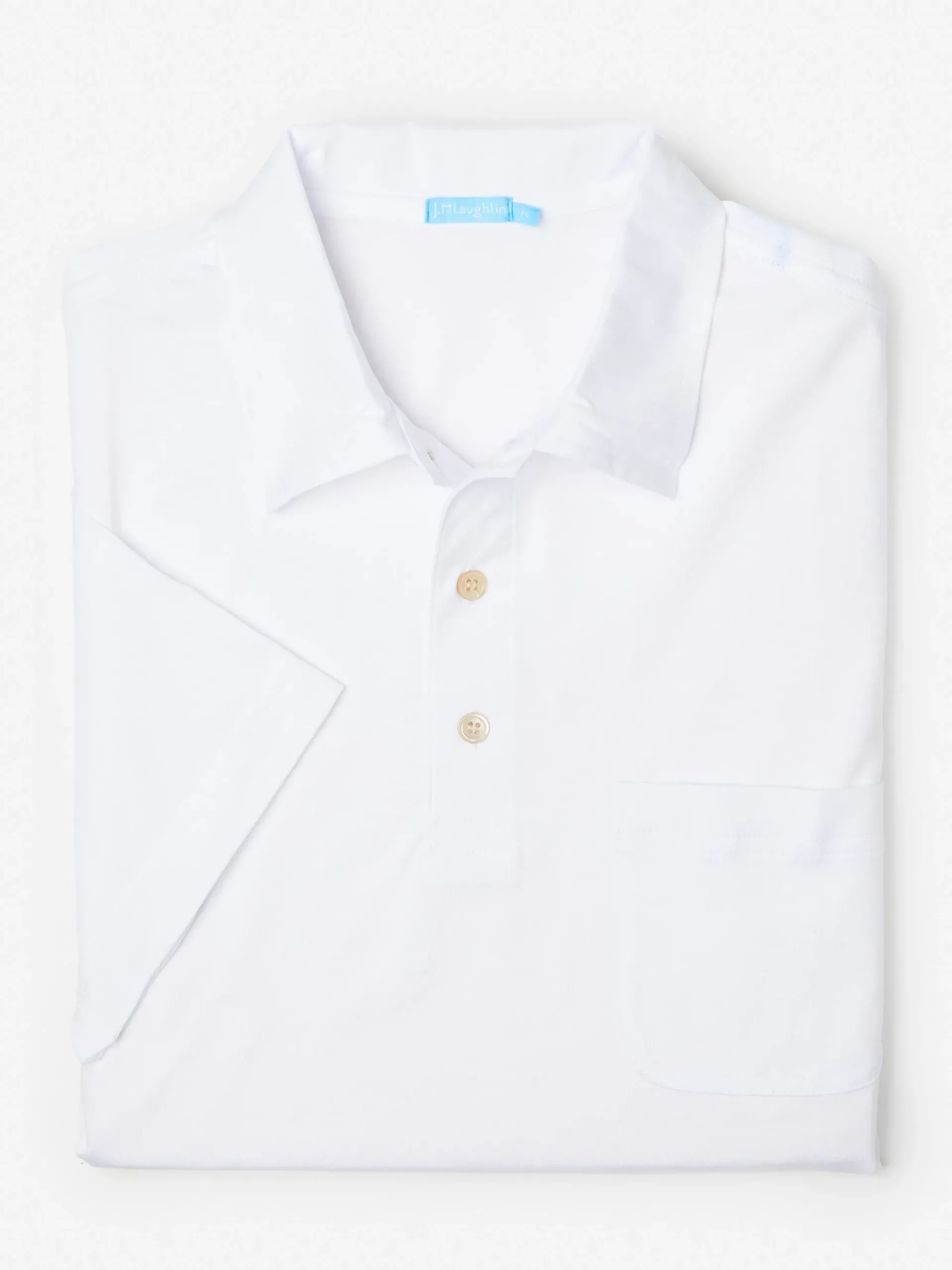 J.McLaughlin Callahan Cotton Polo- Knits & Polos
