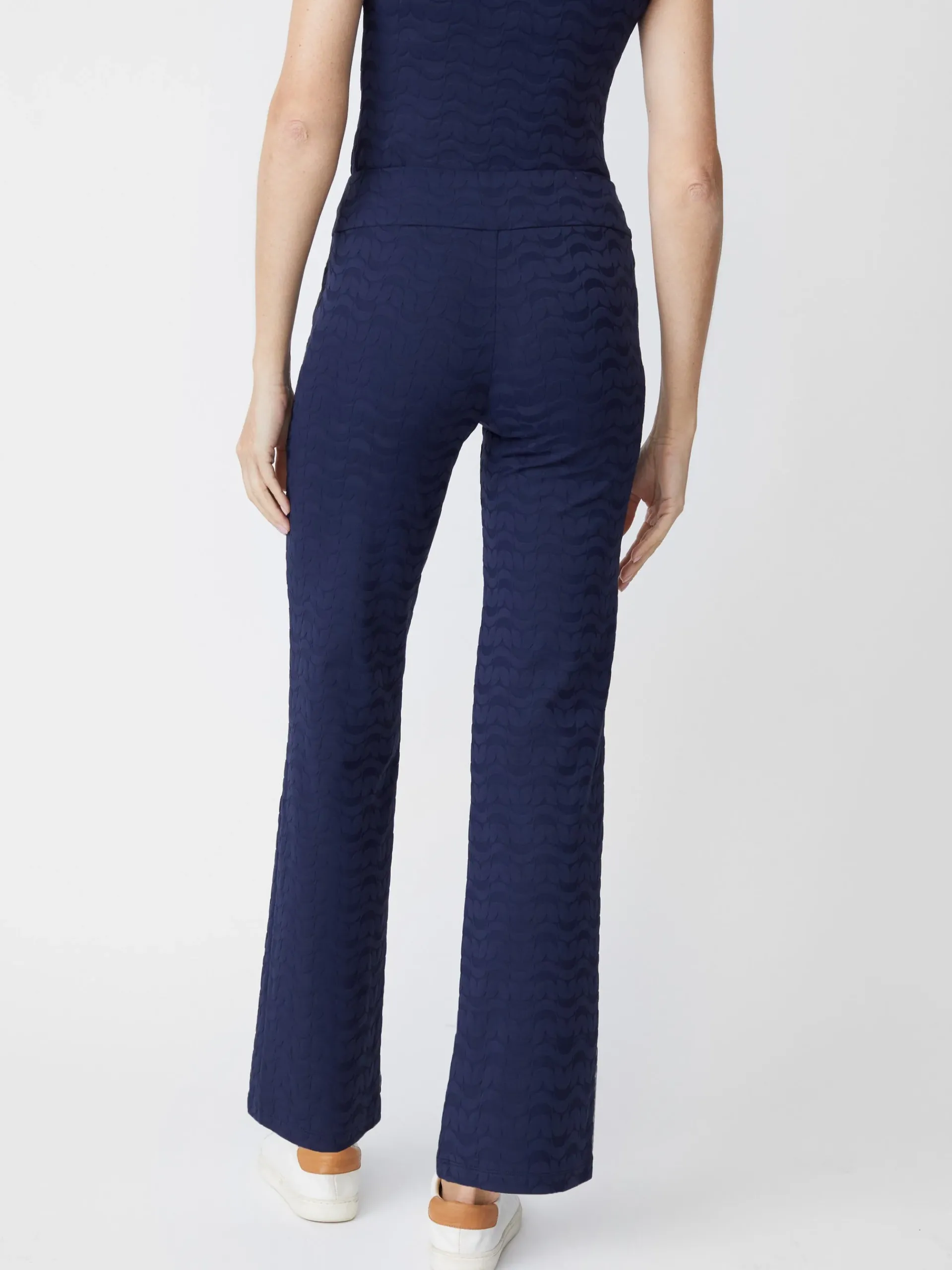 J.McLaughlin Carmel Pants In Deco Tulip Jacquard-Women Pants