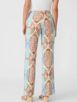 J.McLaughlin Carter Linen Pants In Carriage House Floral-Women Pants