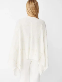 J.McLaughlin Chantal Cashmere Wrap In Window Pane-Women Jackets & Outerwear|Sweaters