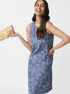 J.McLaughlin Charlee Dress In Leaf Lover Jacquard-Women Dresses