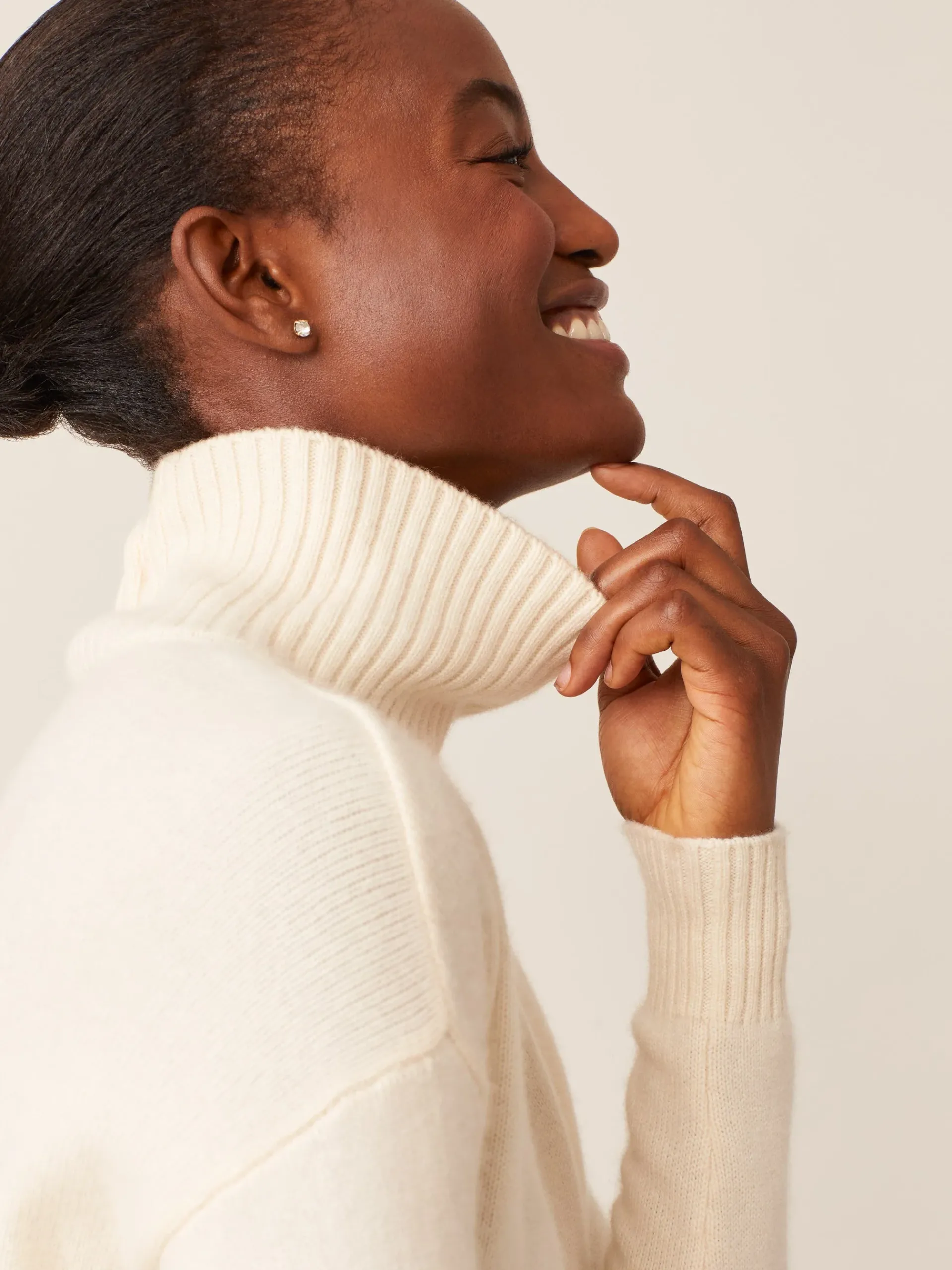 J.McLaughlin Clara Cashmere Turtleneck-Women Sweaters