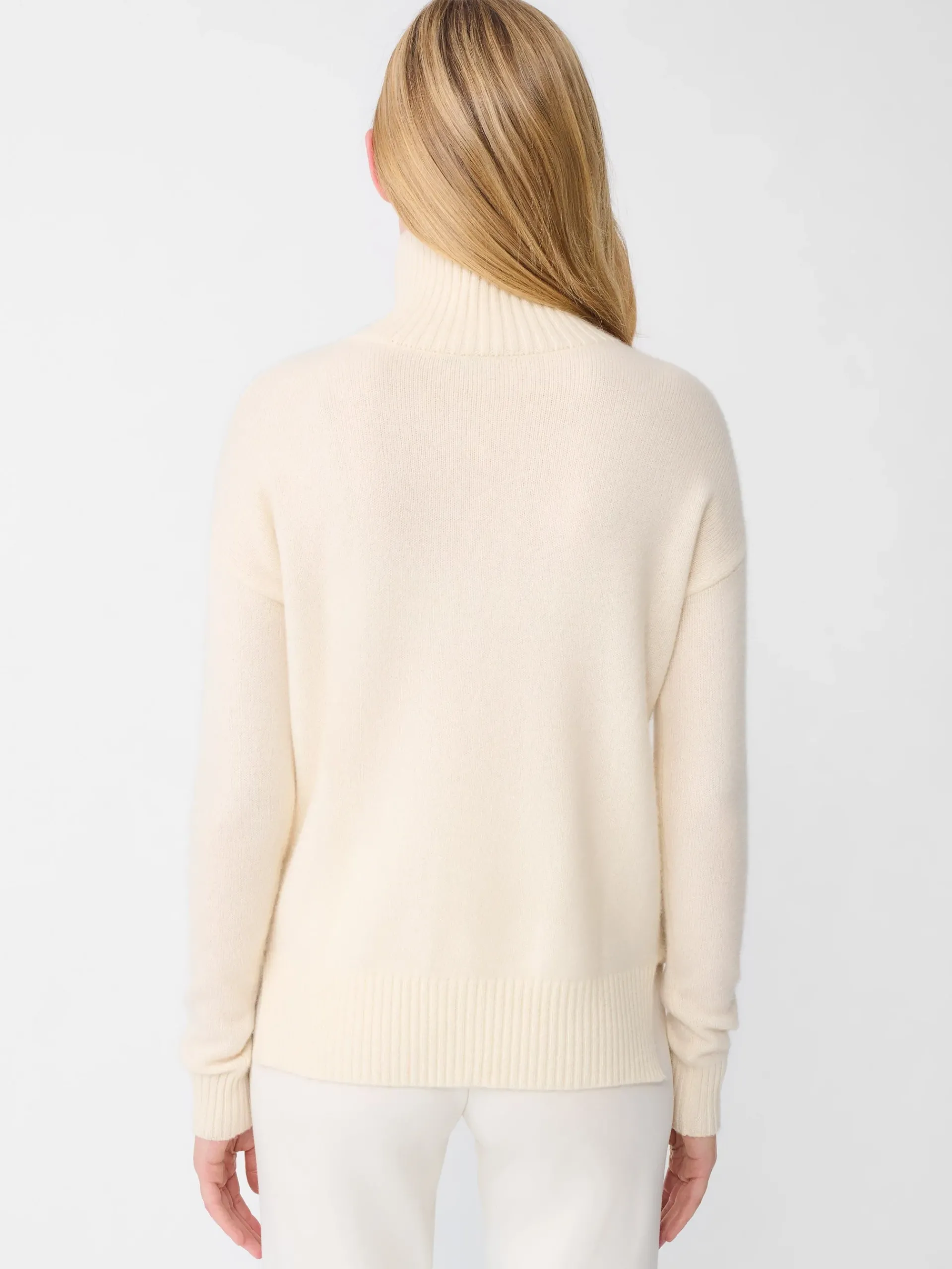 J.McLaughlin Clara Cashmere Turtleneck-Women Sweaters