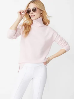 J.McLaughlin Clara Cashmere Turtleneck-Women Sweaters