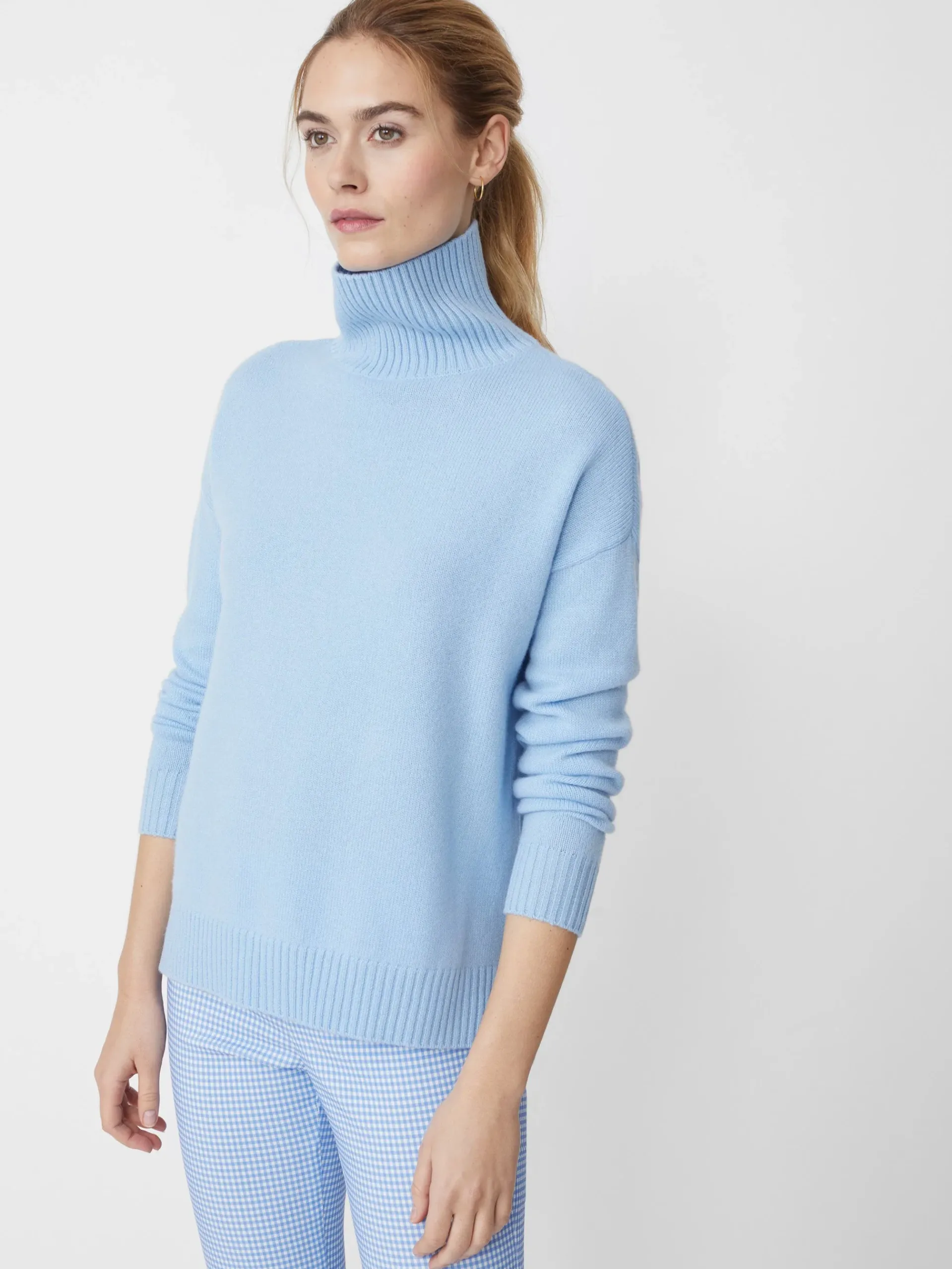 J.McLaughlin Clara Cashmere Turtleneck-Women Sweaters