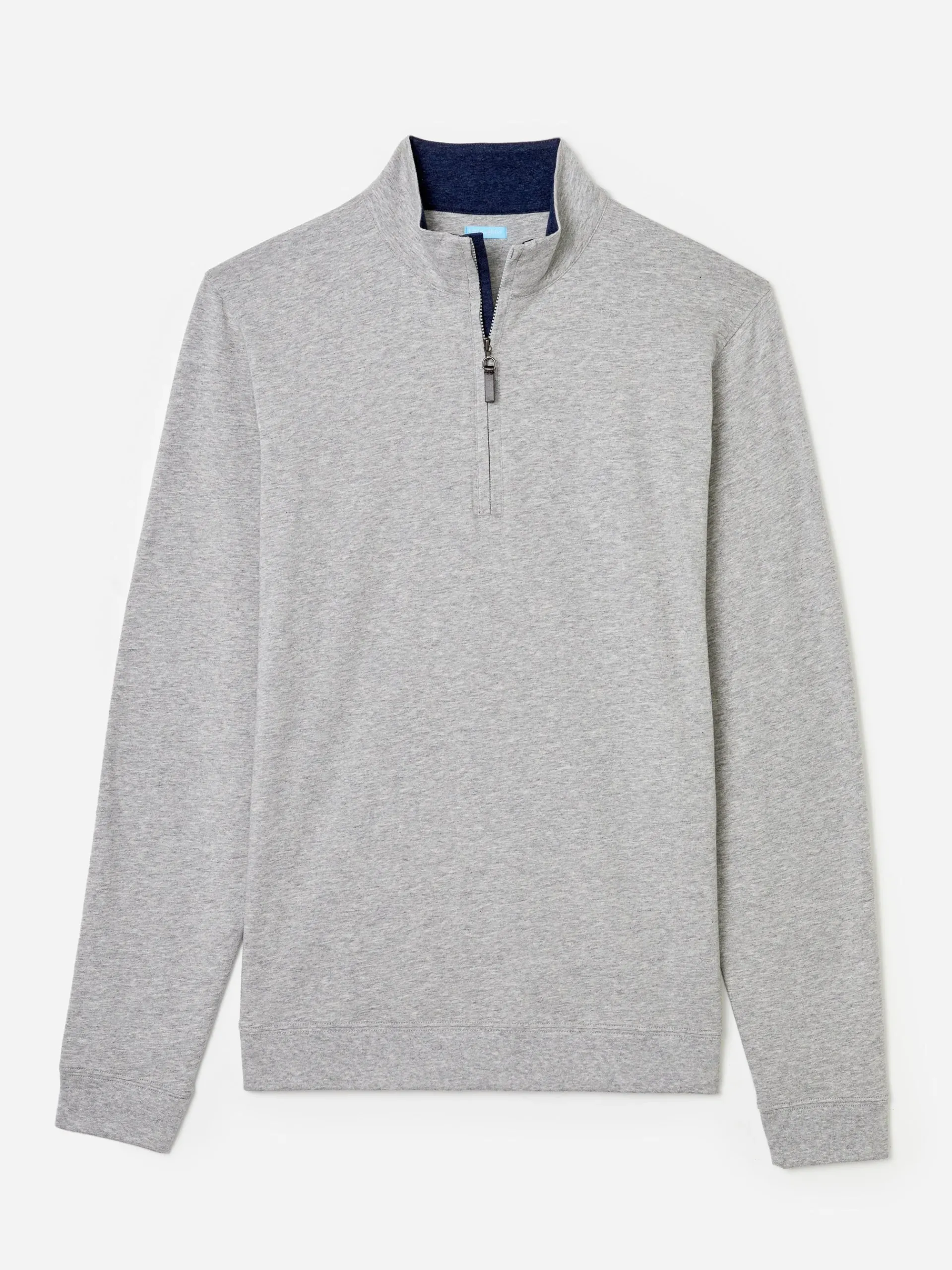 J.McLaughlin Clermont Cotton 1/4 Zip- Knits & Polos