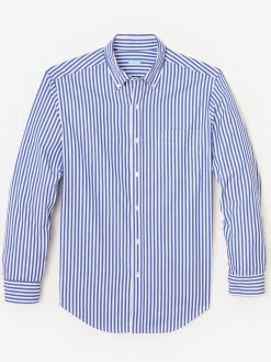J.McLaughlin Collis Classic Fit Shirt In Bengal Stripe- Shirts