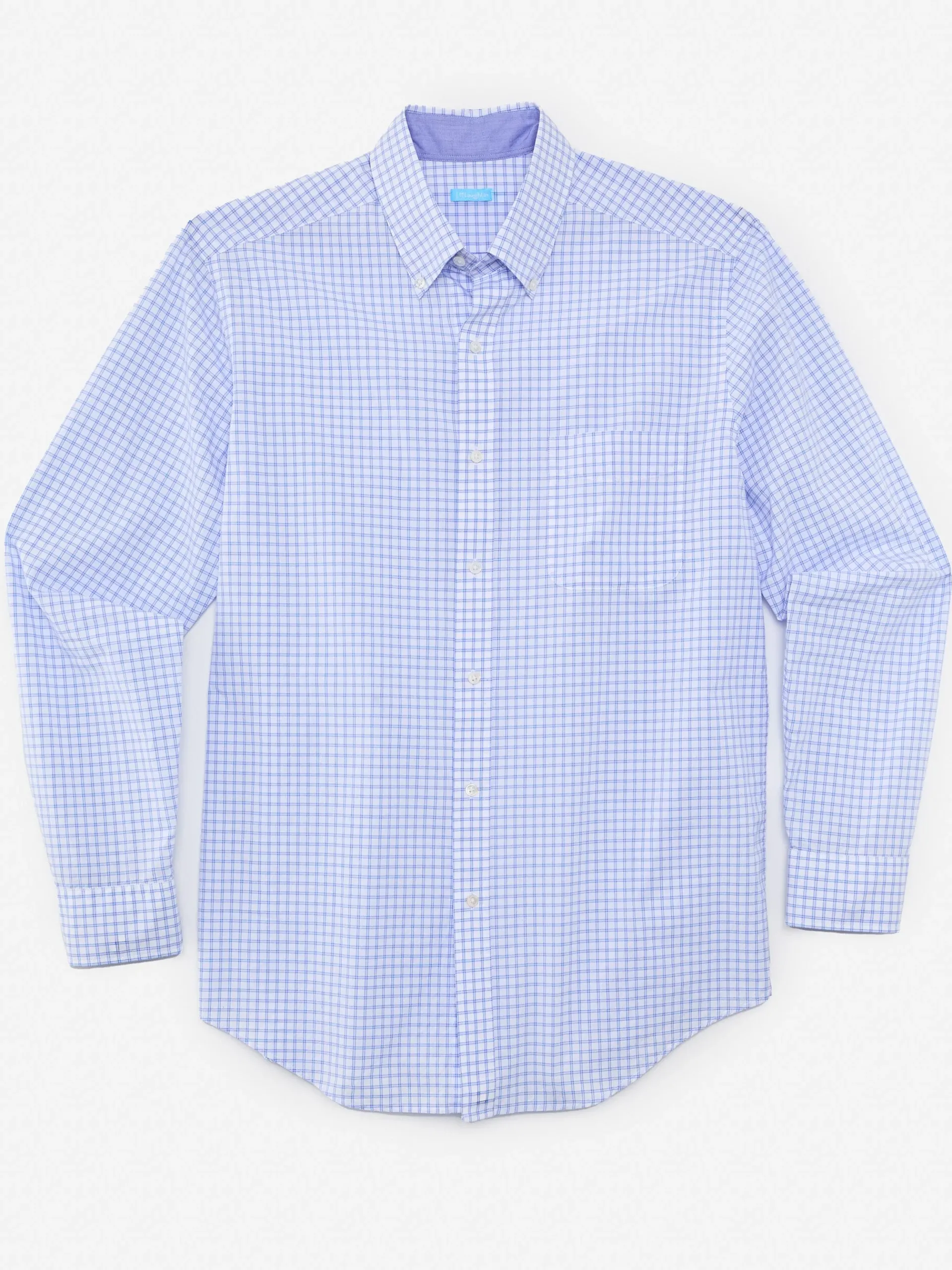 J.McLaughlin Collis Classic Fit Shirt In Check- Shirts