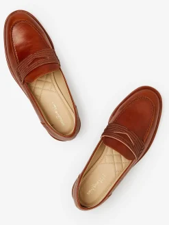 J.McLaughlin Concetta Leather Loafers-Women Loafers