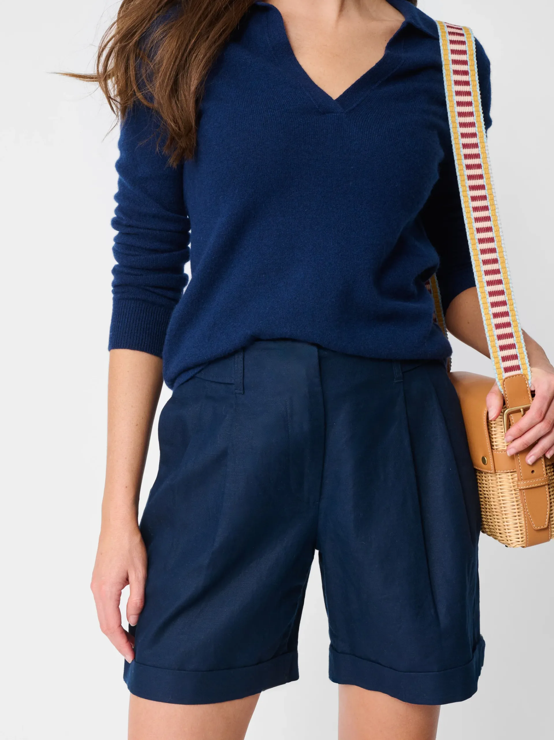J.McLaughlin Ebba Linen Shorts-Women Suits & Sets|Shorts