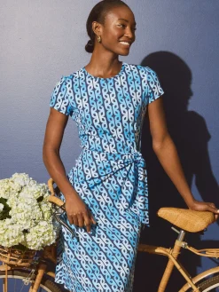 J.McLaughlin Elora Dress In Mini Block Chain-Women Dresses