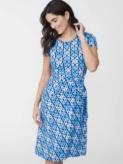 J.McLaughlin Elora Dress In Mini Block Chain-Women Dresses