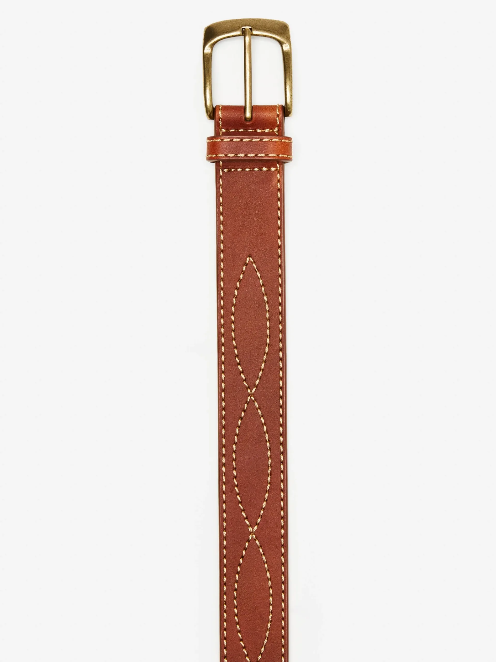 J.McLaughlin Embroidered Leather Belt- Shoes & Accessories|Belts