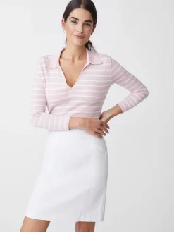 J.McLaughlin Fairfax Sweater In Stripe-Women Sweaters