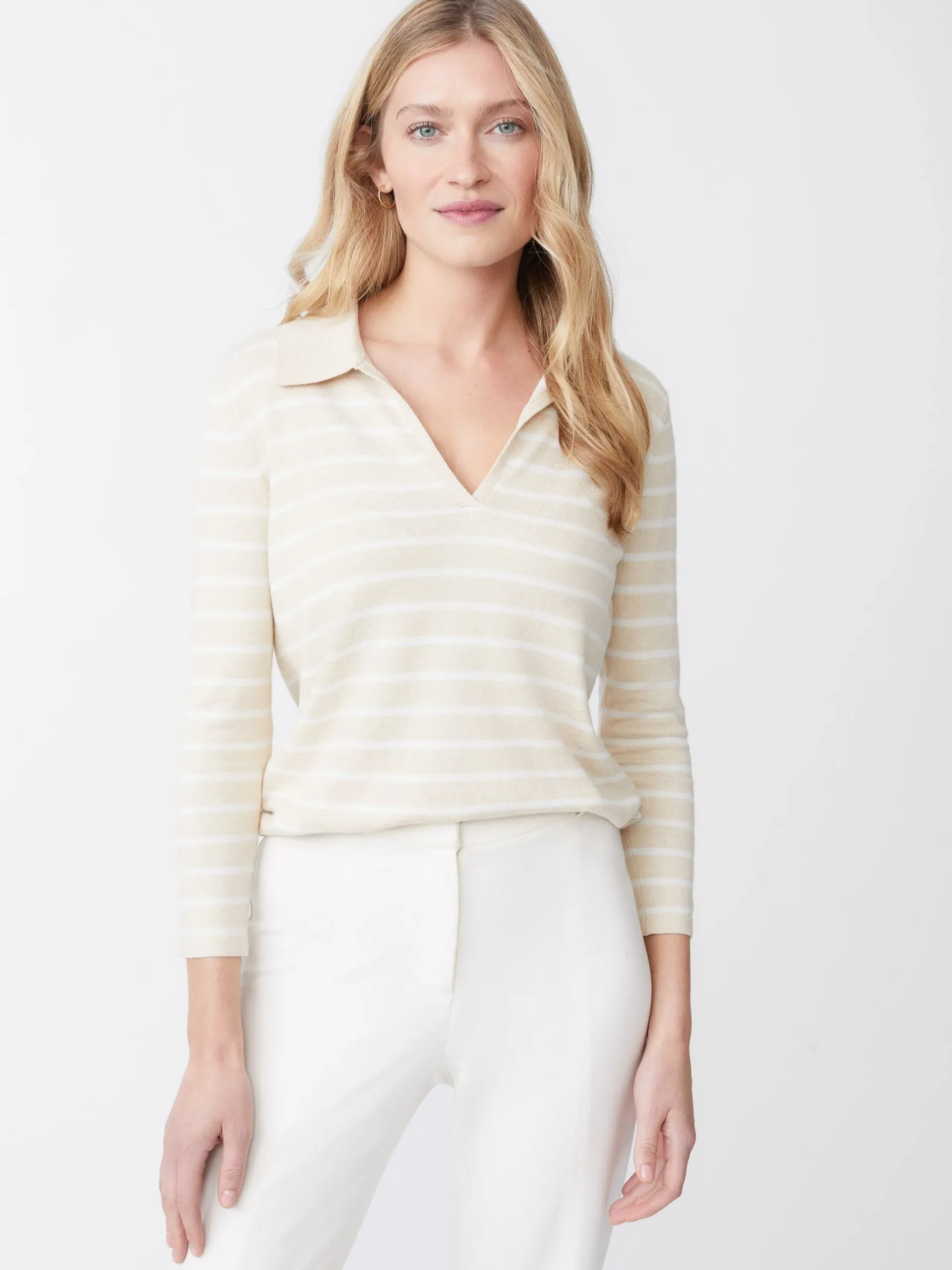 J.McLaughlin Fairfax Sweater In Stripe-Women Sweaters