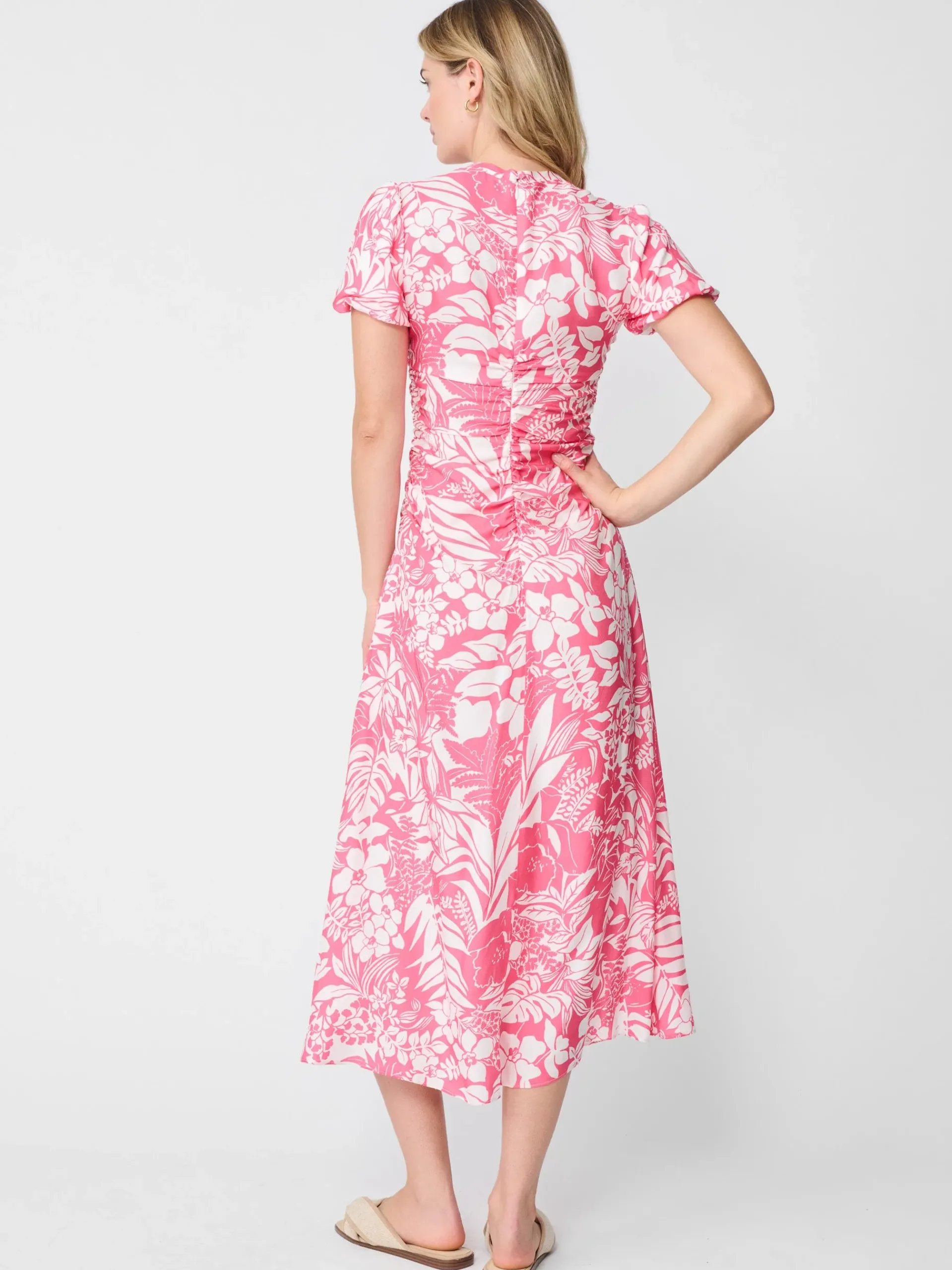 J.McLaughlin Fernanda Dress In Bay Isle-Women Dresses