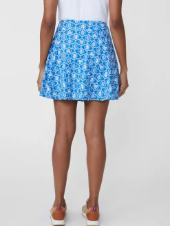 J.McLaughlin Fernwood Skort In Lahara Leaves-Women Skirts & Skorts