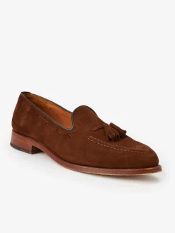 J.McLaughlin Finchley Suede Loafers- Shoes & Accessories|Loafers
