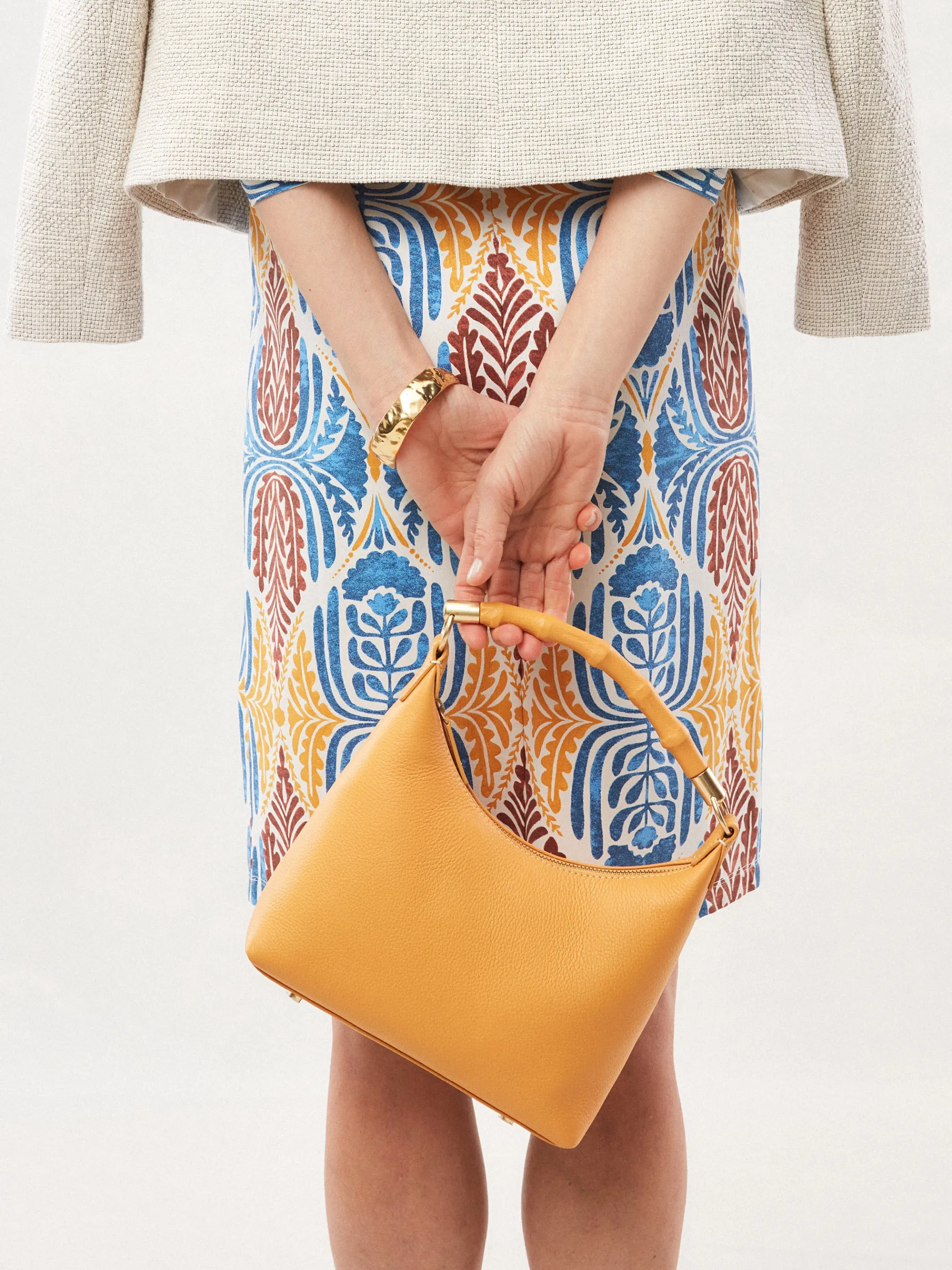 J.McLaughlin Folly Leather Handbag-Women Shoes & Accessories|Top Handles