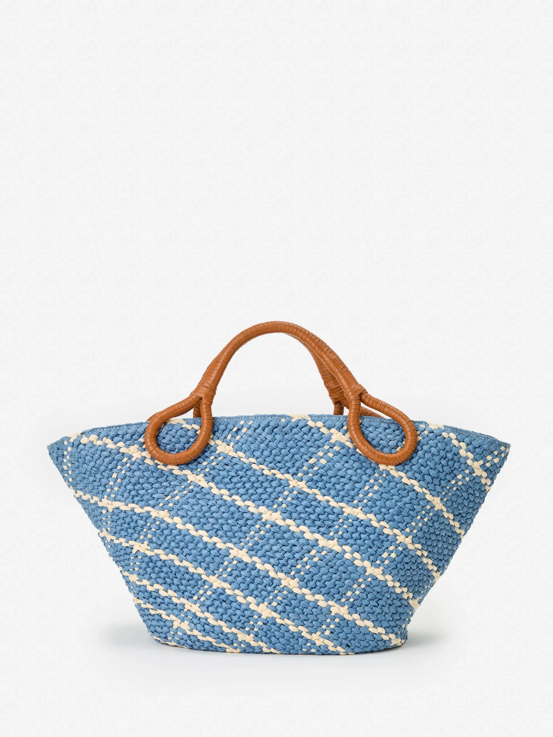 J.McLaughlin Georgica Tote In Raffia Jacquard-Women Shoes & Accessories|Totes