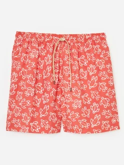 J.McLaughlin Gibson Swim Trunks In Batik Turtle- Swim
