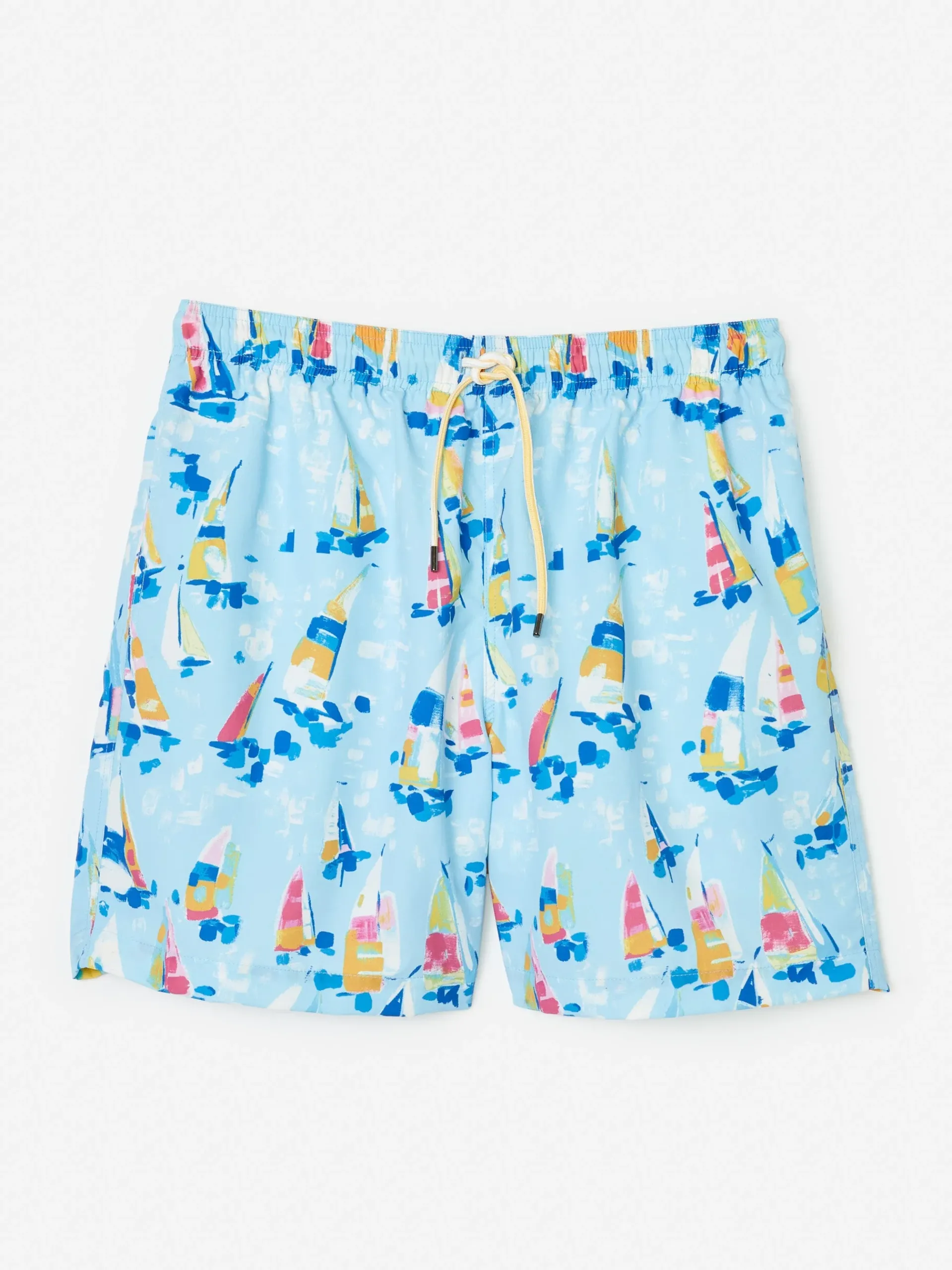 J.McLaughlin Gibson Swim Trunks In Open Sails- Swim