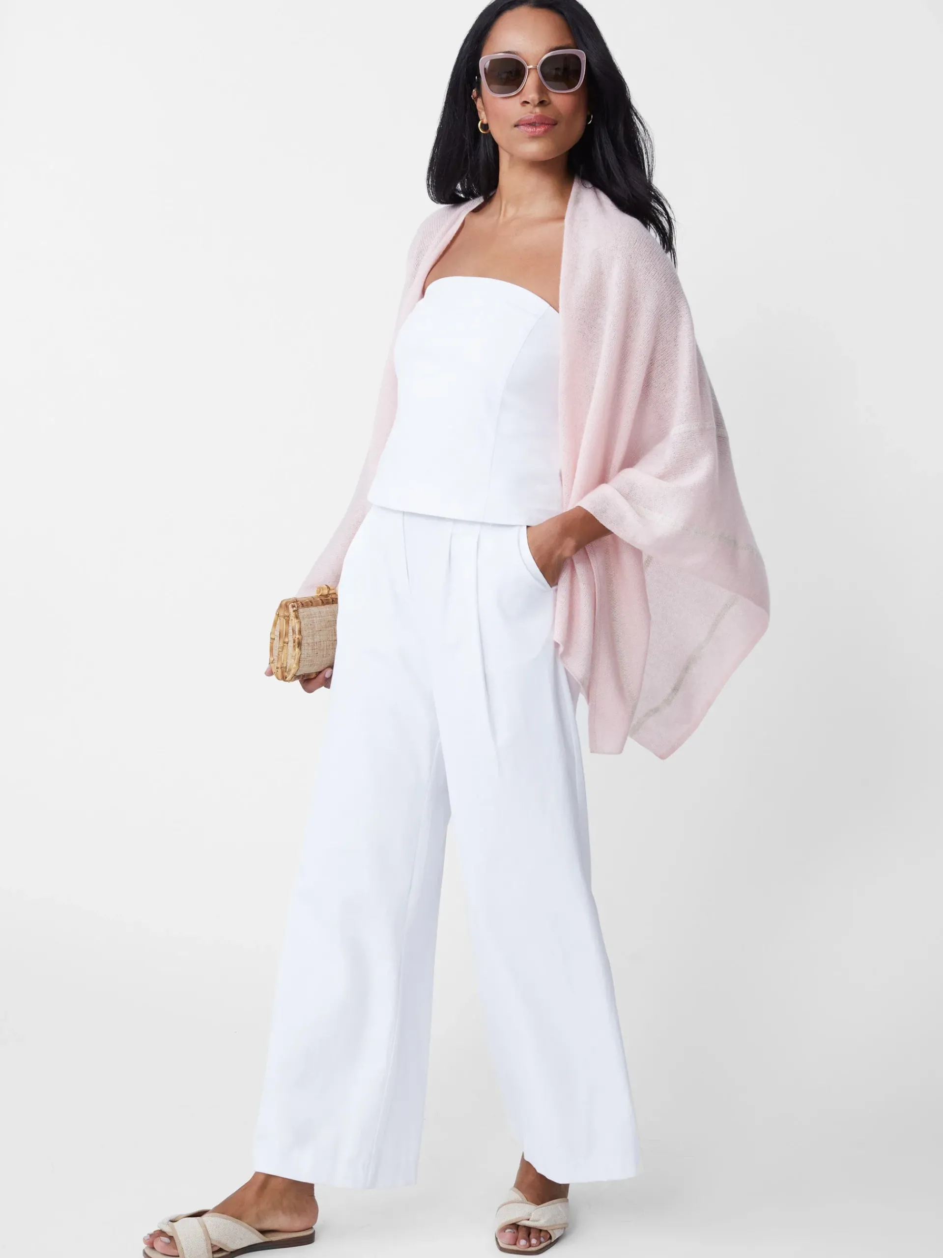 J.McLaughlin Harriet Cashmere Wrap-Women Jackets & Outerwear|Sweaters