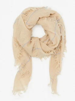 J.McLaughlin Ivana Cashmere Scarf In Window Pane-Women Shoes & Accessories|Scarves