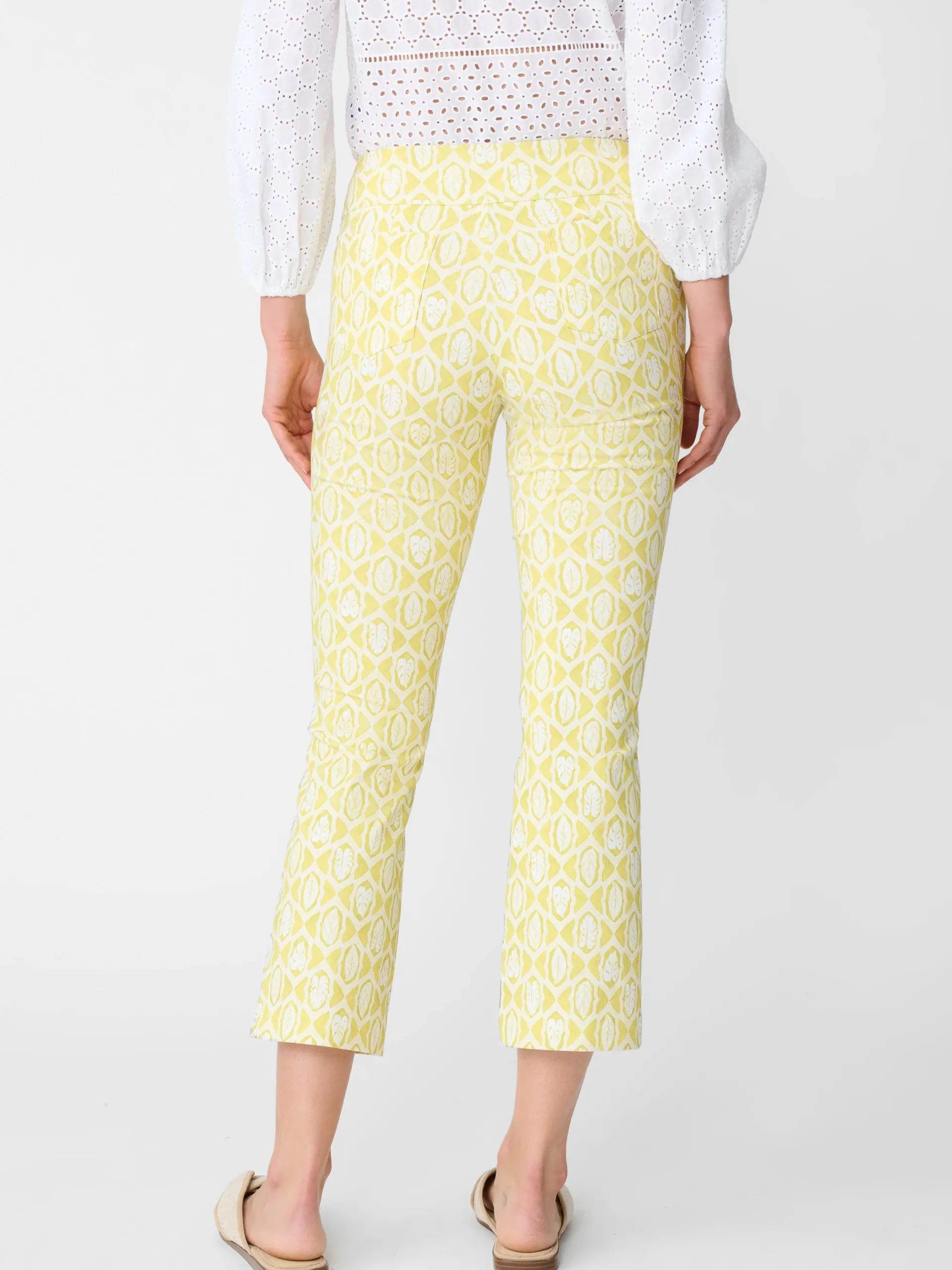 J.McLaughlin Ivy Pants In Lahara Leaves-Women Pants