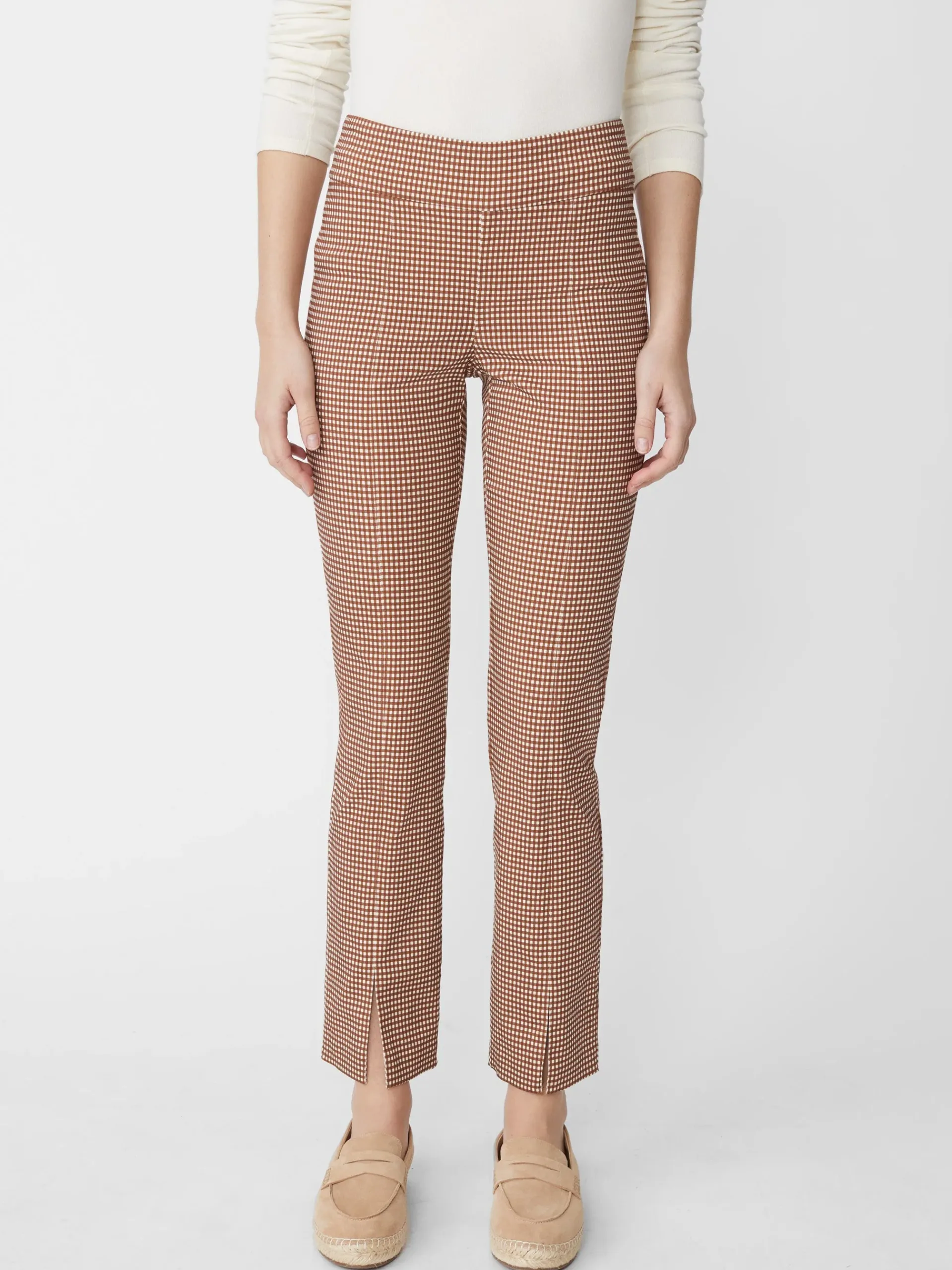 J.McLaughlin Jaydan Pants In Cabana Gingham-Women Pants