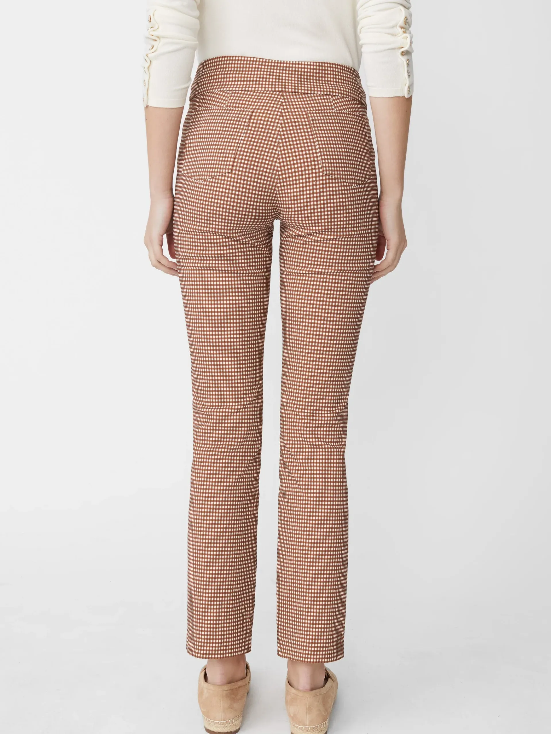 J.McLaughlin Jaydan Pants In Cabana Gingham-Women Pants