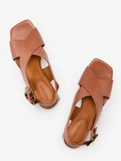 J.McLaughlin Jessamine Leather Heels-Women Shoes & Accessories|Heels & Wedges