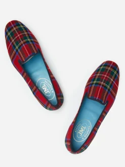 J.McLaughlin J.McL X Stubbs Wootton Slippers In Plaid- Shoes & Accessories|Loafers