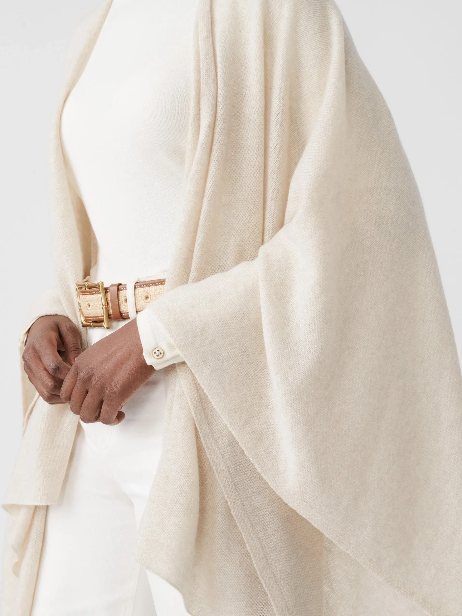 J.McLaughlin Julia Cashmere Wrap-Women Jackets & Outerwear|Sweaters