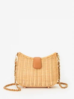 J.McLaughlin Keswick Wicker Handbag-Women Shoes & Accessories|Mini Totes & Crossbody Bags